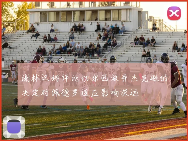 谢林汉姆评论切尔西放弃杰克逊的决定对佩德罗适应影响深远